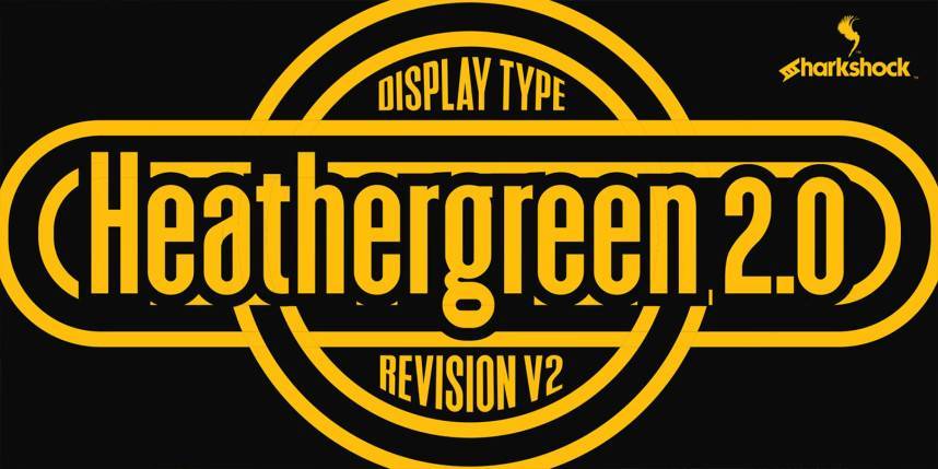 index Heathergreen 2.0 现代无衬线 英文字体免费下载