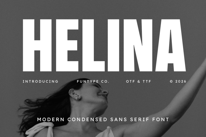 index Helina 现代无衬线 英文字体免费下载