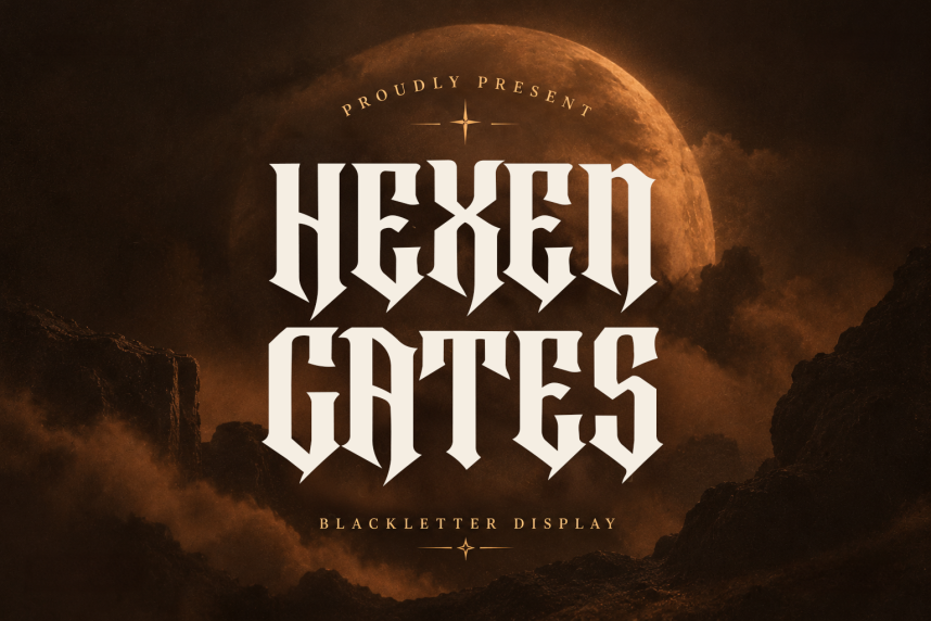 index Hexen Gates 哥特式 英文字体免费下载