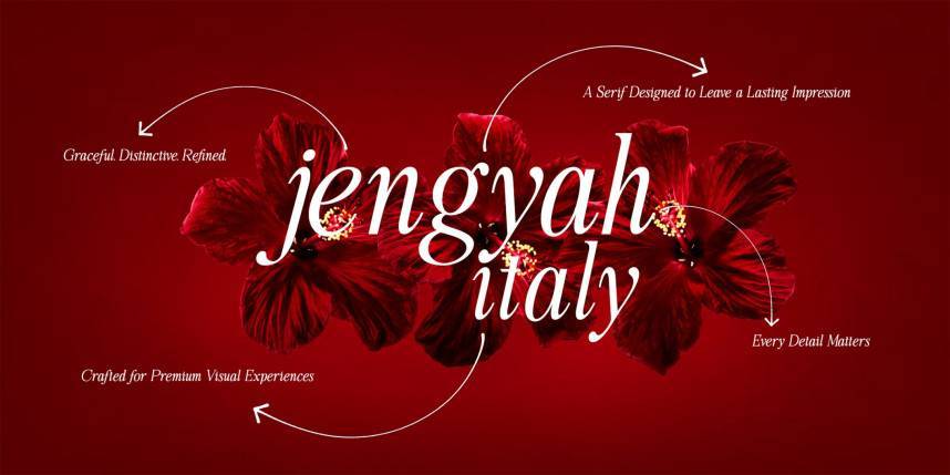 index JengYah 衬线字体 英文字体免费下载