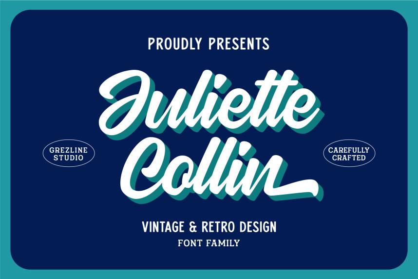 index Juliette Collin 花体英文 英文字体免费下载