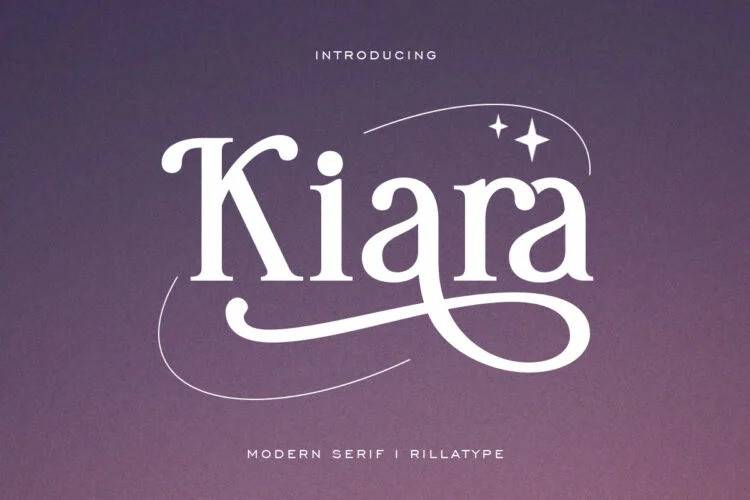 Kiara 衬线字体 英文字体免费下载