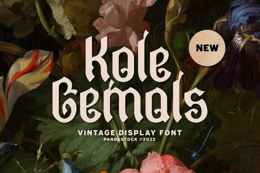 Kole Gemols 哥特式 英文字体免费下载
