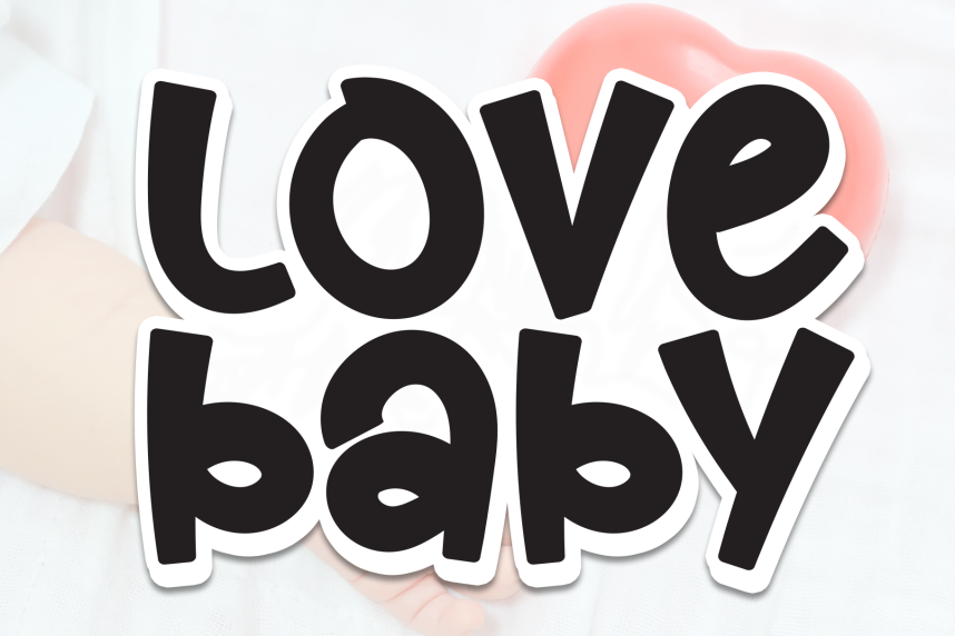 index Love Baby Playful 英文手写 英文字体免费下载