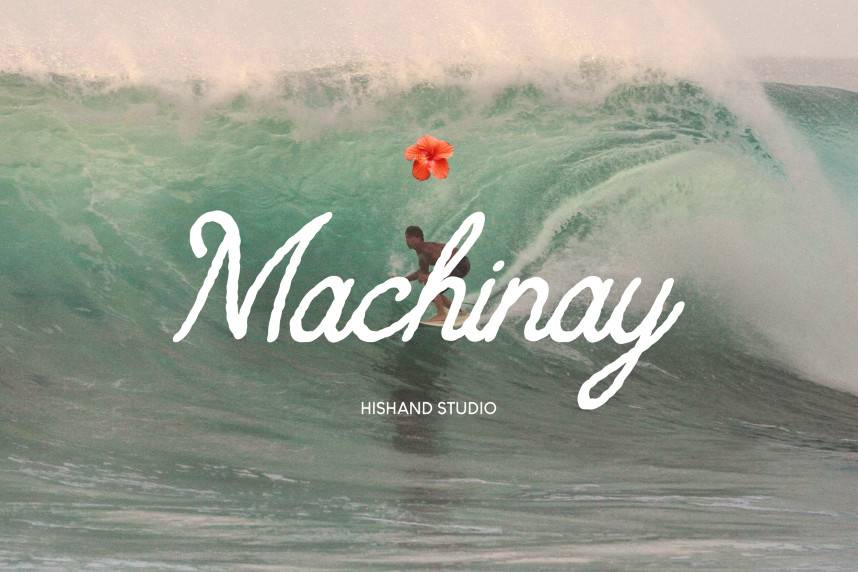 index Machinay Script 花体英文 英文字体免费下载