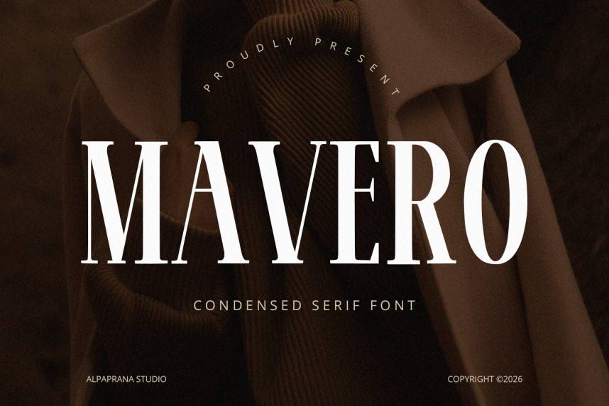 index Mavero – Serif 衬线字体 英文字体免费下载