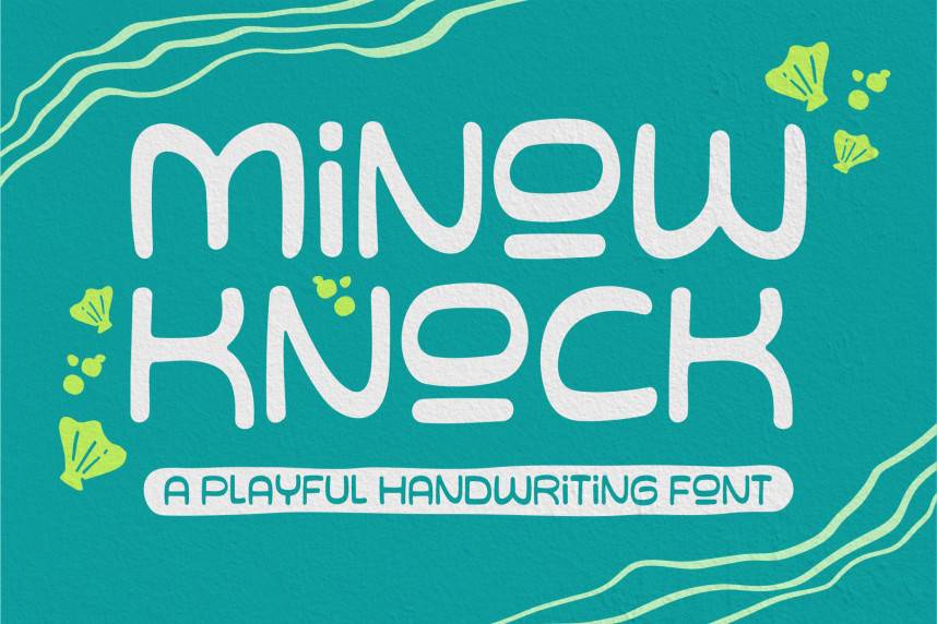 index Minow Knock – Handwriting 英文手写 英文字体免费下载