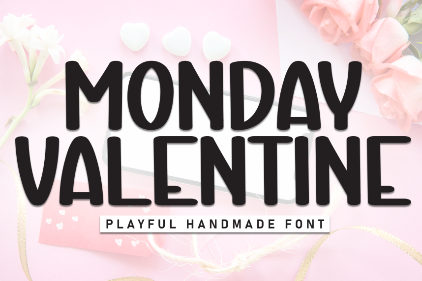 index Monday Valentine Playful 英文手写 英文字体免费下载
