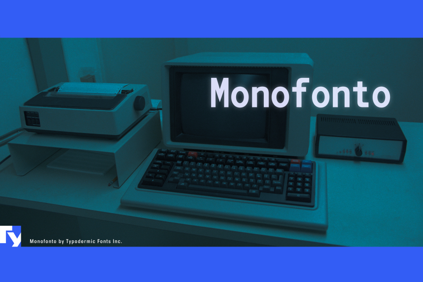 index Monofonto 现代无衬线 英文字体免费下载