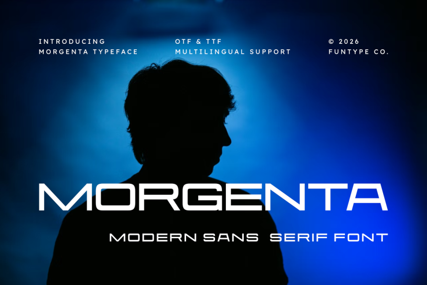 index Morgenta 现代无衬线 英文字体免费下载