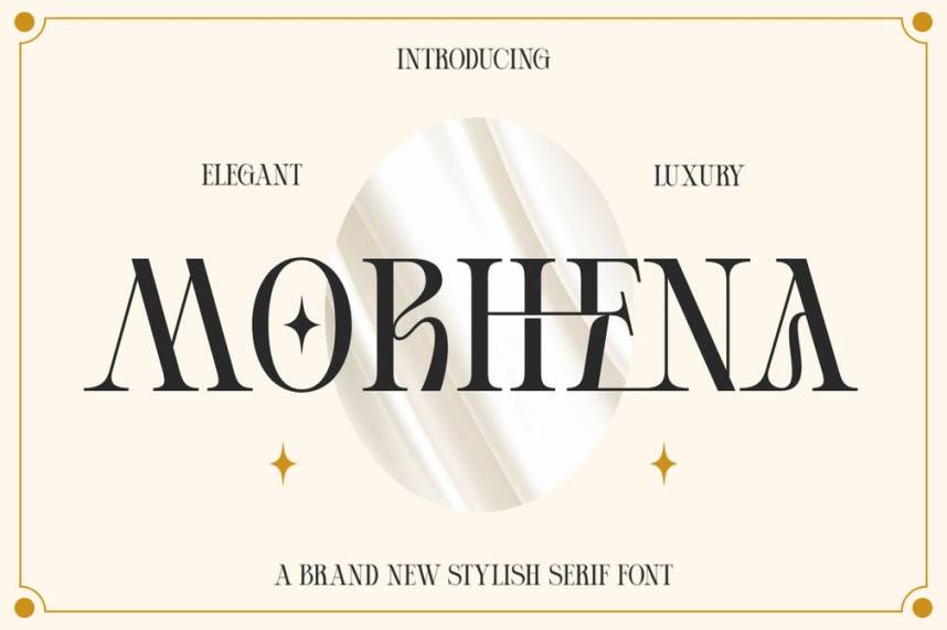 index Morhena 衬线字体 英文字体免费下载
