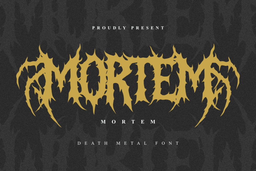 index Mortem 哥特式 英文字体免费下载