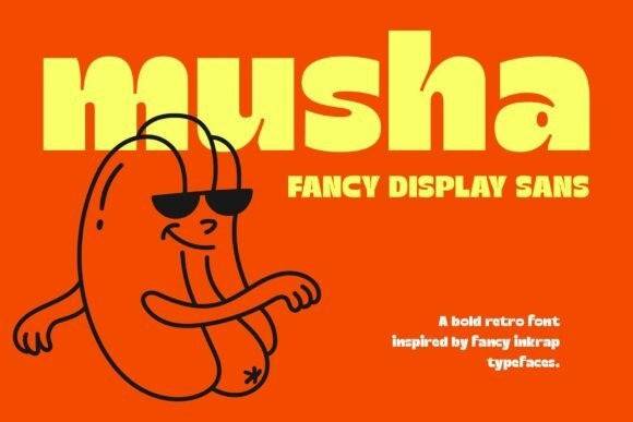 Musha 现代无衬线 英文字体免费下载