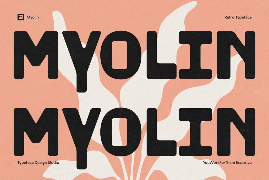 index Myolin 现代无衬线 英文字体免费下载