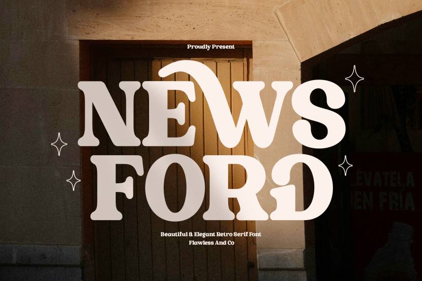 Newsford – Elegant Retro Serif 衬线字体 英文字体免费下载