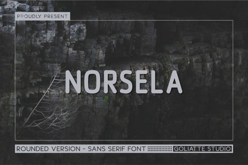 index Norsela 现代无衬线 英文字体免费下载