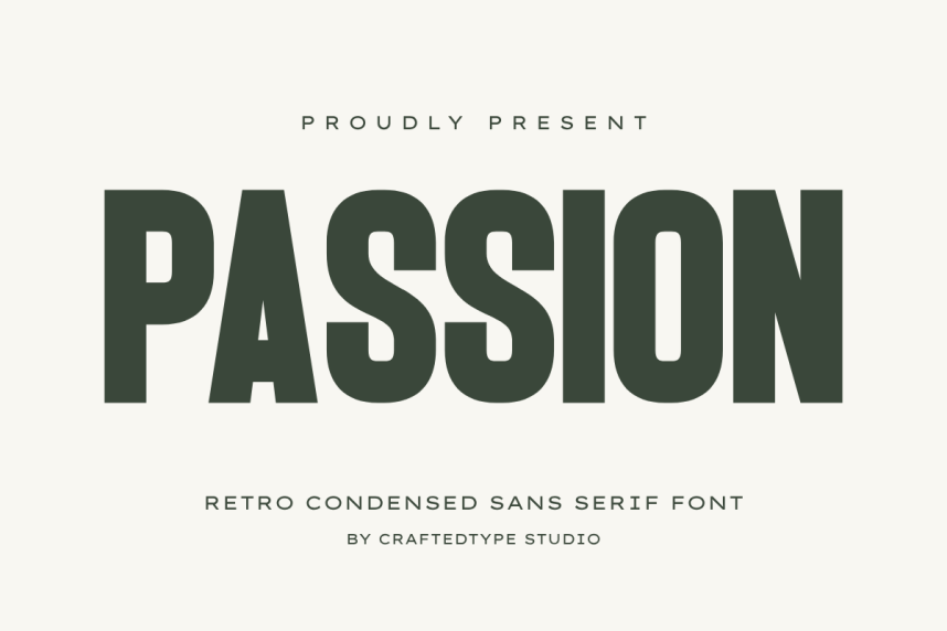 index Passion 现代无衬线 英文字体免费下载