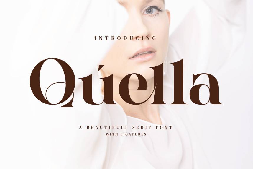 index Quella – Beautiful Serif 衬线字体 英文字体免费下载