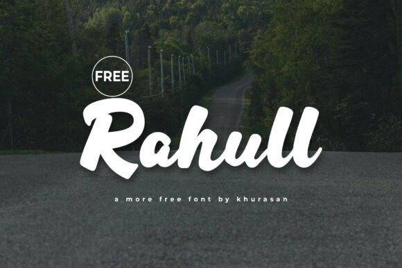 Rahull Script 花体英文 英文字体免费下载