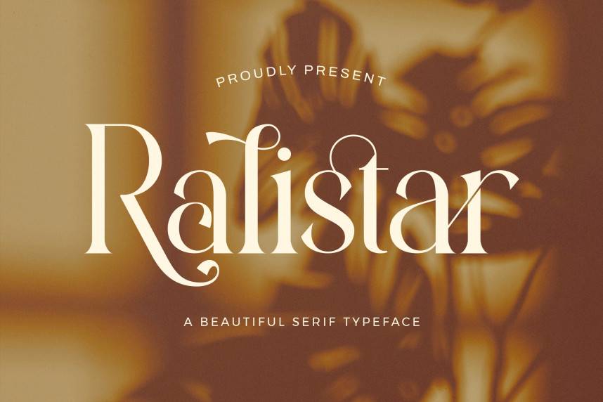 index Ralistar – Beautiful Serif 衬线字体 英文字体免费下载