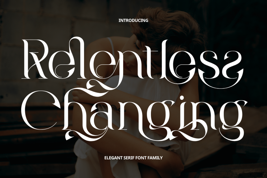 index Relentless Changing – Luxury 衬线字体 英文字体免费下载