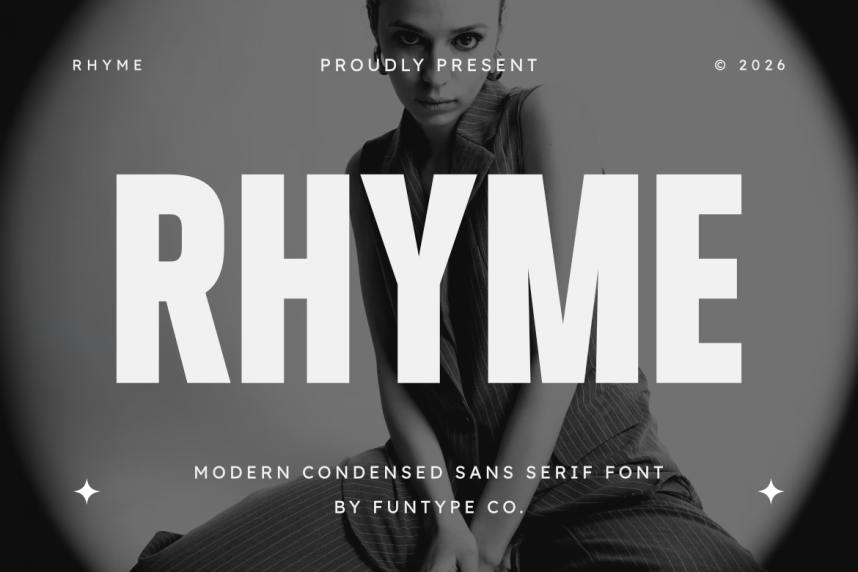 index Rhyme 现代无衬线 英文字体免费下载