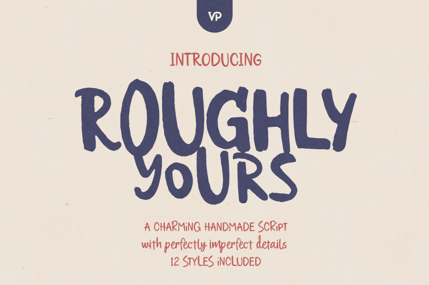 index Roughly Yours 英文手写 英文字体免费下载