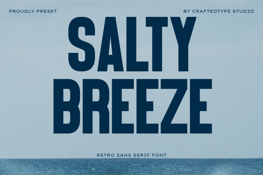 index Salty Breeze 现代无衬线 英文字体免费下载