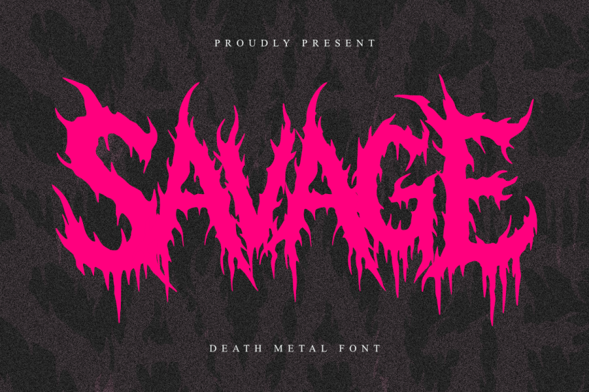 index Savage 哥特式 英文字体免费下载