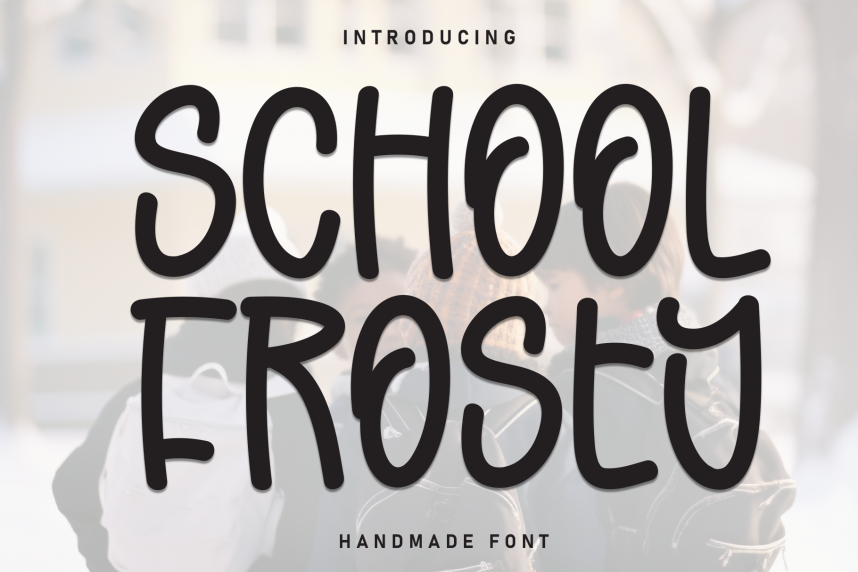School Frosty Playful 字体效果展示 School Frosty Playful 英文手写预览图