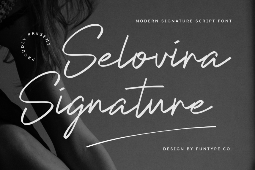 Selovina Signature 花体英文 英文字体免费下载