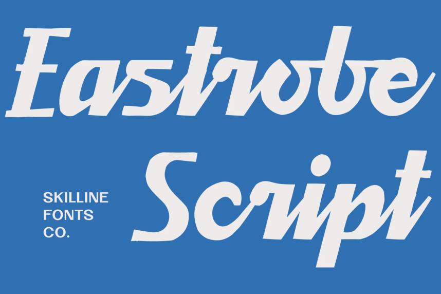 index SFC Eastrobe 花体英文 英文字体免费下载