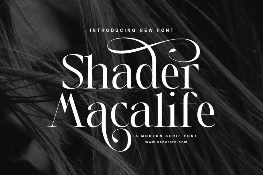index Shader Macalfe 衬线字体 英文字体免费下载