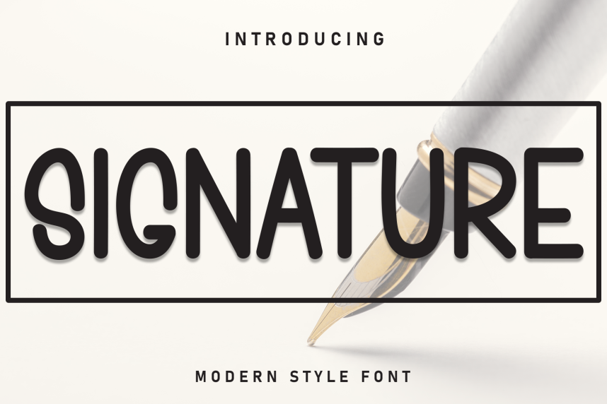 Signature Playful 英文手写 英文字体免费下载
