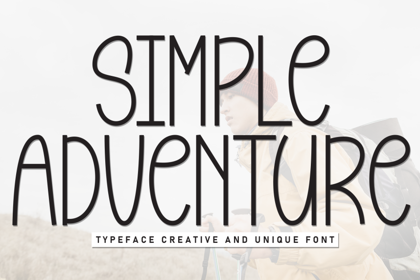 index Simple Adventure Handwritten 英文手写 英文字体免费下载