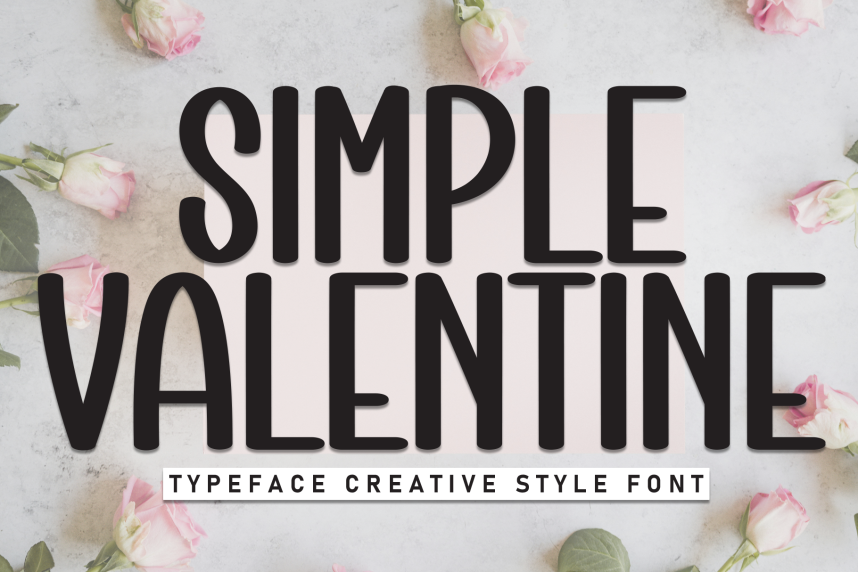 index Simple Valentine Playful 英文手写 英文字体免费下载