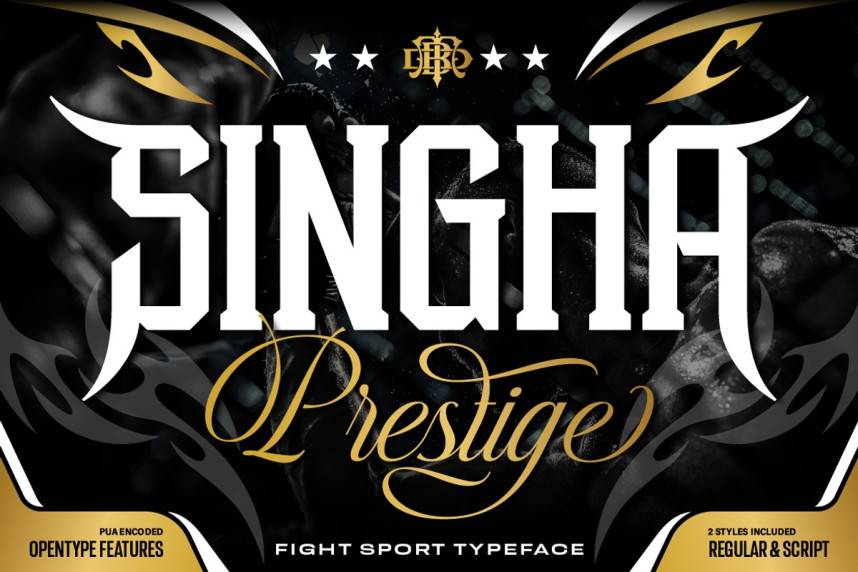 index Singha Prestige 衬线字体 英文字体免费下载