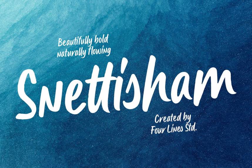 index Snettisham Script 英文手写 英文字体免费下载