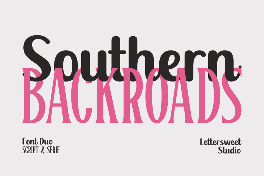 index Southern Backroads Script 花体英文 英文字体免费下载