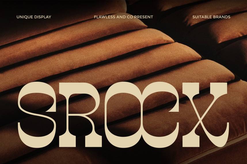 index Srocx 衬线字体 英文字体免费下载