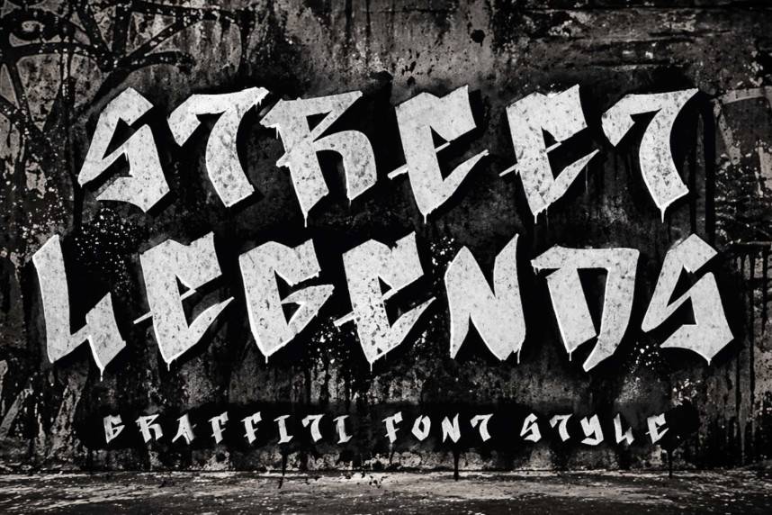 index Street Legends 哥特式 英文字体免费下载