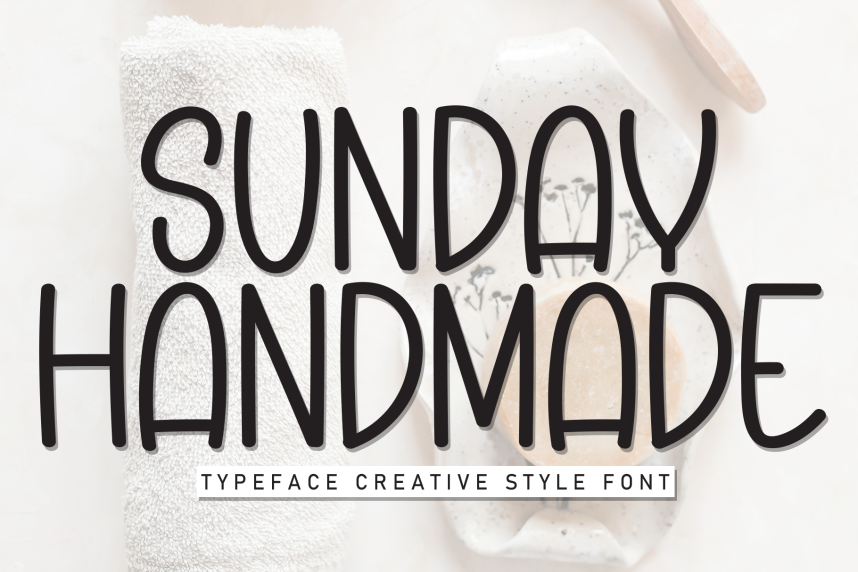 Sunday Handmade Script 英文手写 英文字体免费下载