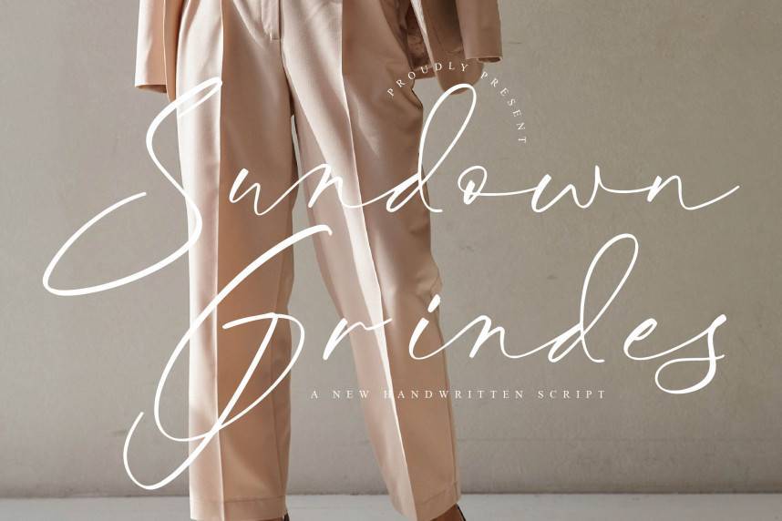 index Sundown Grindes Handwritten 英文手写 英文字体免费下载