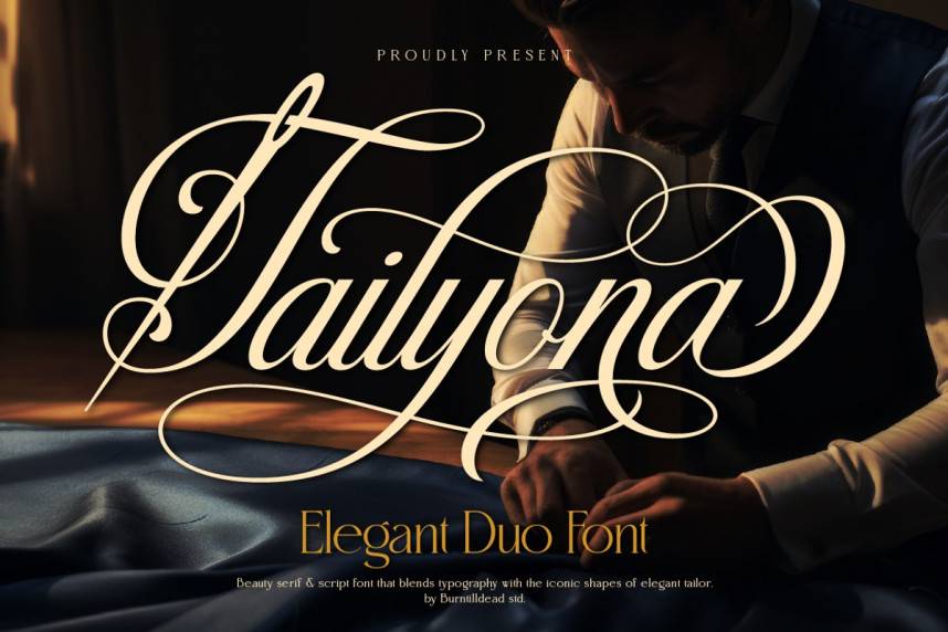 index Tailyona 衬线字体 英文字体免费下载