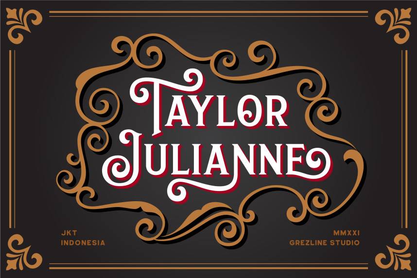 index Taylor Julianne 衬线字体 英文字体免费下载