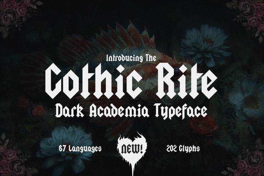 The Gothic Rite 哥特式 英文字体免费下载