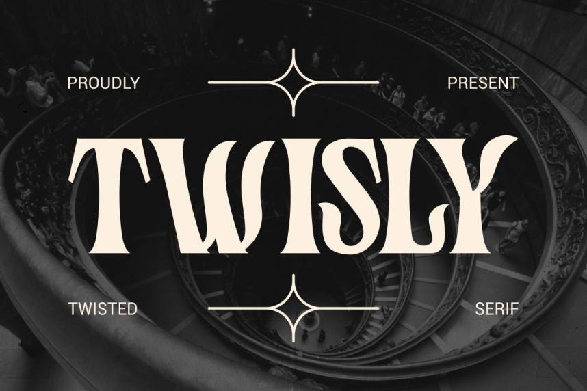 index Twisly Twisted Serif 衬线字体 英文字体免费下载