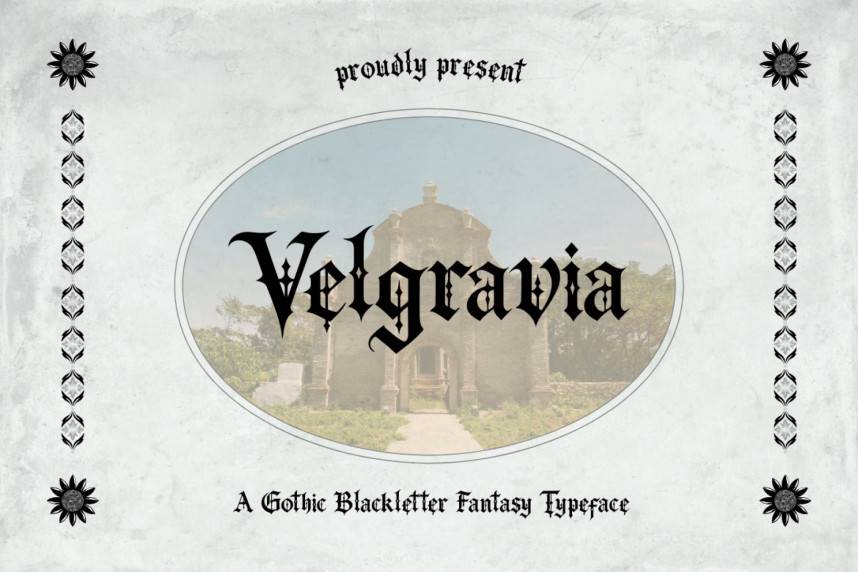 index Velgravia – Medieval Typeface 哥特式 英文字体免费下载