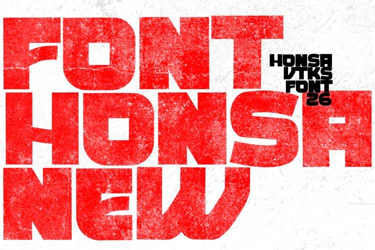 index Vtks Honsa 现代无衬线 英文字体免费下载