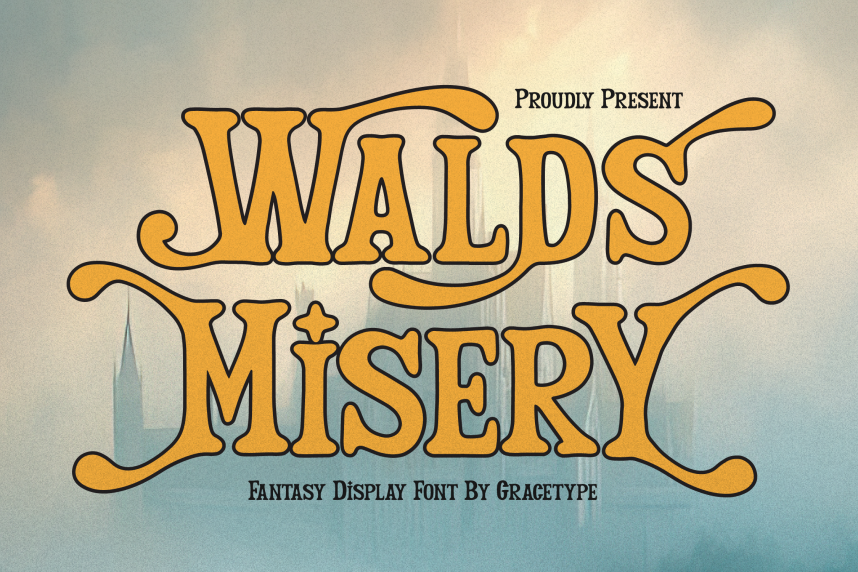Walds Misery | Fantasy Display 英文手写 英文字体免费下载